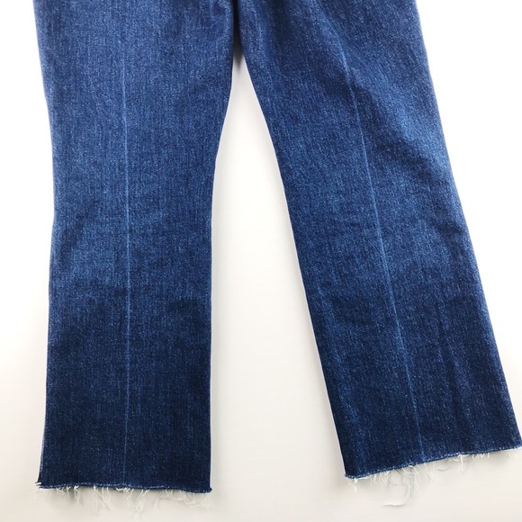 Old Navy Flare Ankle High Rise Jeans Sz 2 - Picture 7 of 9